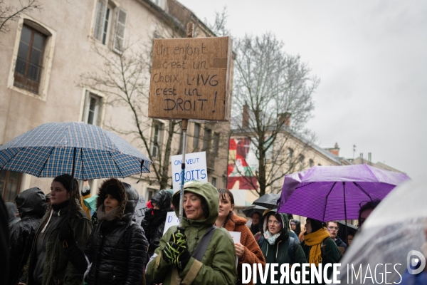 Greve feministe Dijon