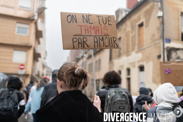 Greve feministe Dijon