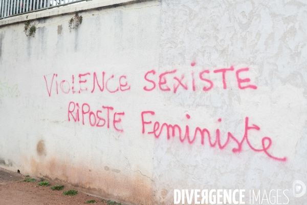 Greve feministe Dijon