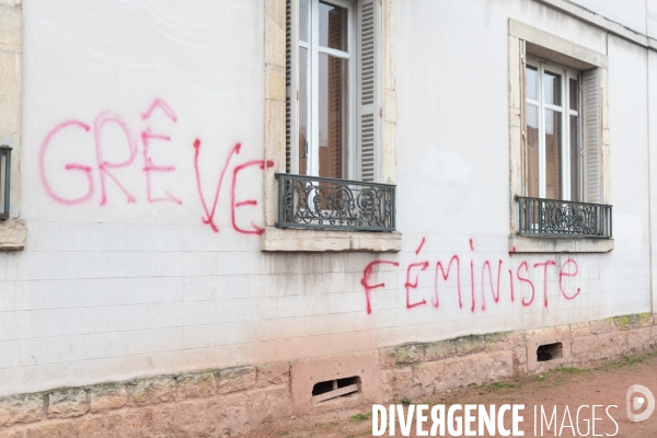 Greve feministe Dijon