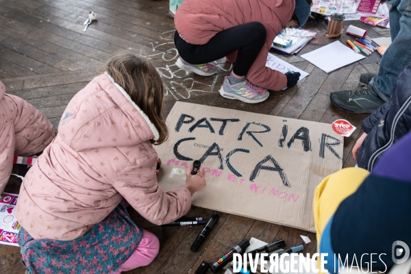 Greve feministe Dijon