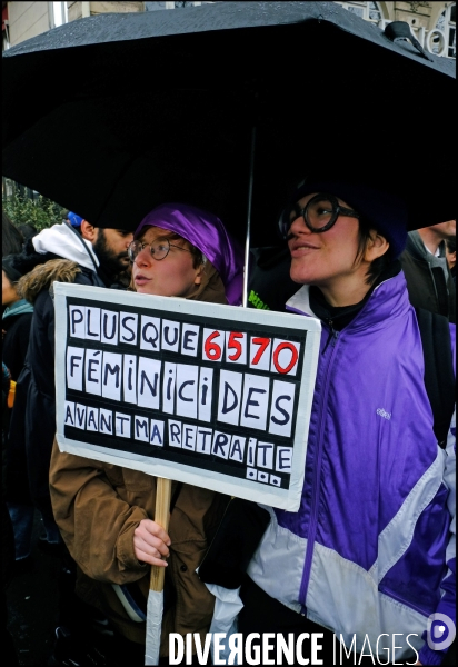 Journée internationale des droits des femmes et gréve féministe