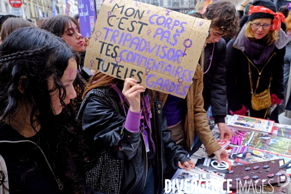 Journée internationale des droits des femmes et gréve féministe