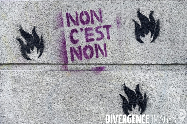Manifestation pour La Journée internationale des droits des femmes, le 8 Mars 2023. International women sday in Paris.