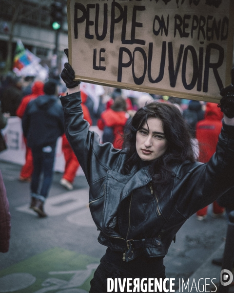 Manifestation contre la réforme des retraites