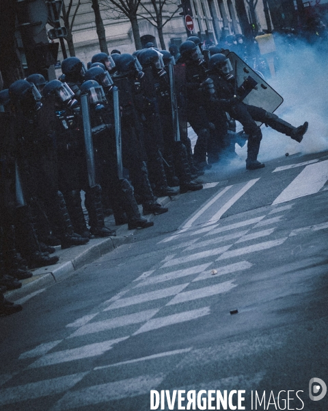 Manifestation contre la réforme des retraites