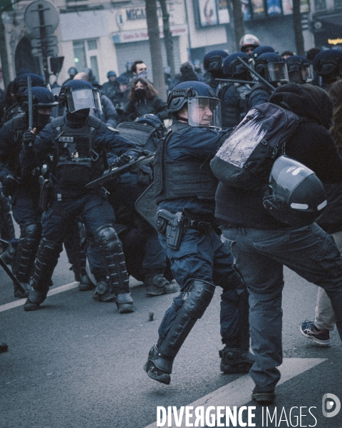 Manifestation contre la réforme des retraites