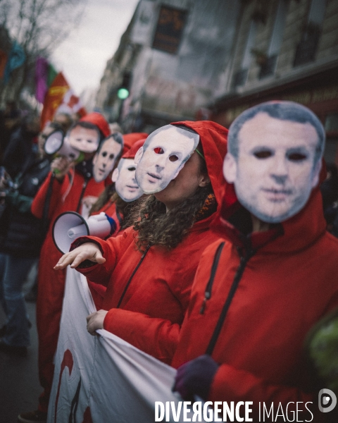 Manifestation contre la réforme des retraites