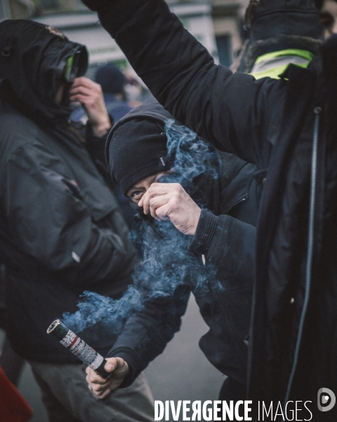 Manifestation contre la réforme des retraites