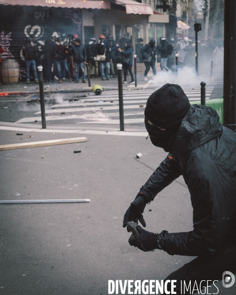 Manifestation contre la réforme des retraites