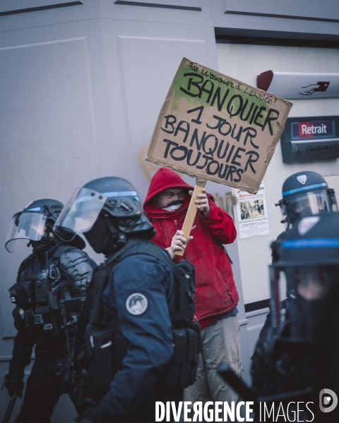 Manifestation contre la réforme des retraites