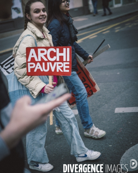 Manifestation contre la réforme des retraites