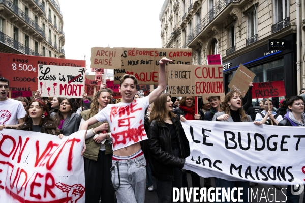 Mobilisation des étudiants contre la réforme des retraites