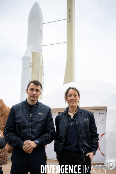 Toulouse : sophie adenot et arnaud prost astronautes