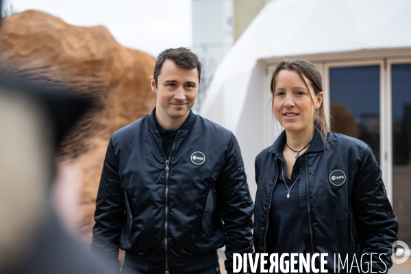 Toulouse : sophie adenot et arnaud prost astronautes