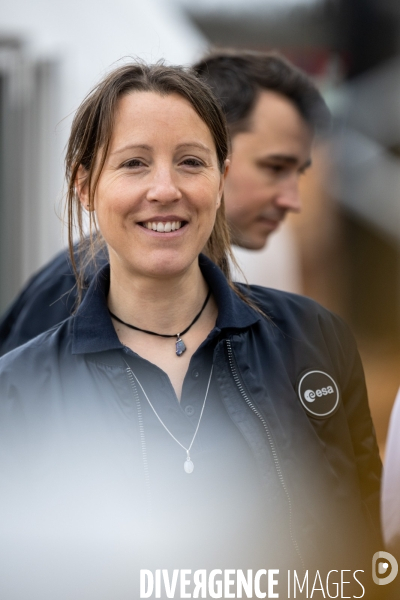 Toulouse : sophie adenot et arnaud prost astronautes