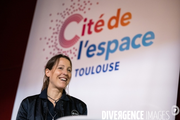 Toulouse : sophie adenot et arnaud prost astronautes