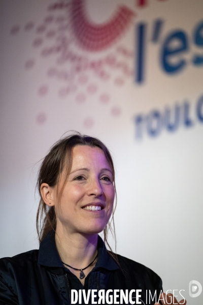 Toulouse : sophie adenot et arnaud prost astronautes