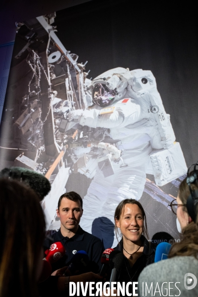 Toulouse : sophie adenot et arnaud prost astronautes