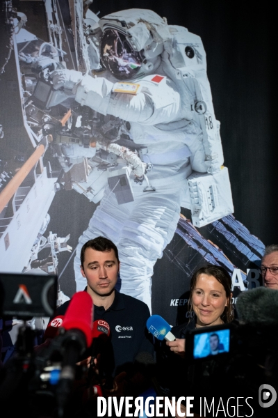 Toulouse : sophie adenot et arnaud prost astronautes