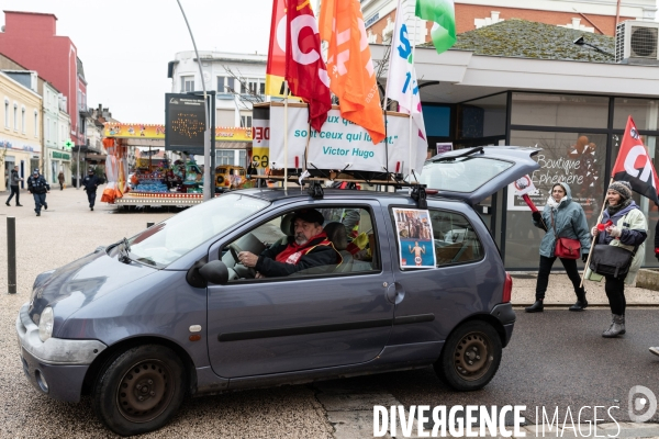 Manifestation retraite Montceau-Les-Mines