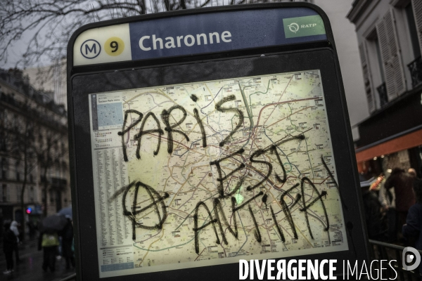 Manifestation à l appel des organisations féministes