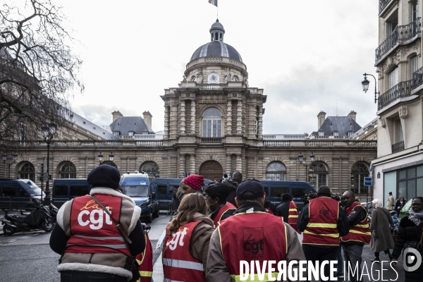 Manifestation à l appel des organisations féministes