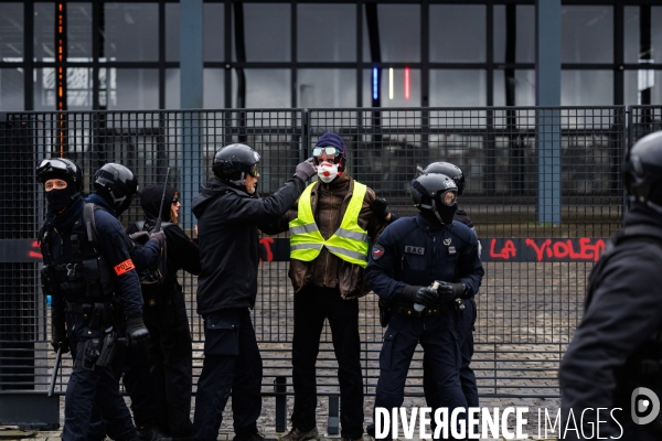 Septième journée de mobilisation contre la réforme des retraites à Nantes