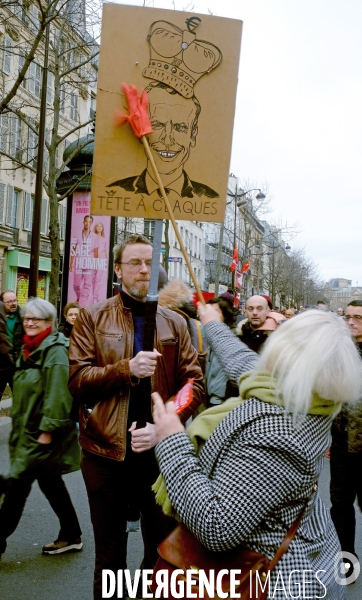 7 éme journée de mobilisation contre la réforme des retraites à l appel de l  intersyndicale
