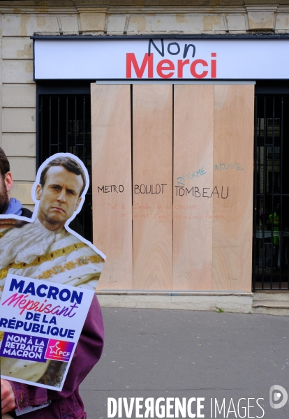7 éme journée de mobilisation contre la réforme des retraites à l appel de l  intersyndicale