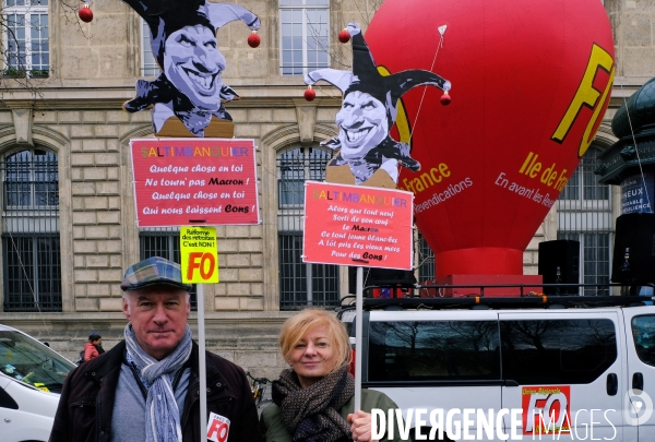 7 éme journée de mobilisation contre la réforme des retraites à l appel de l  intersyndicale