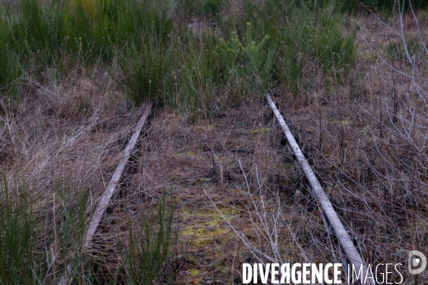 Train. La ligne abandonnée entre Ussel et Clermont.