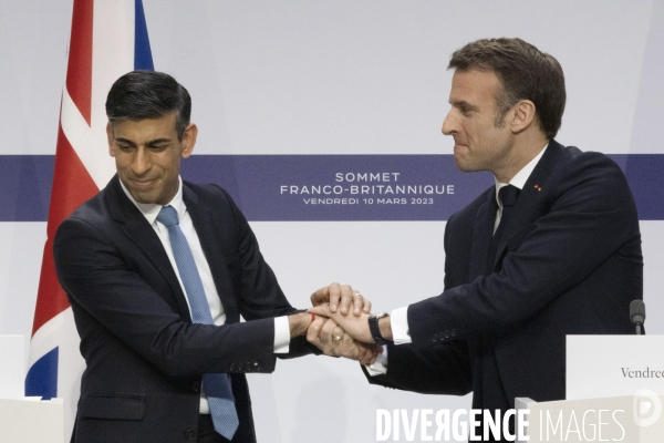 Sommet franco-britannique à l Elysée