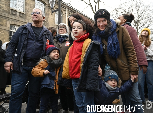 MANIFESTATION CONTRE LA REFORME DES RETRAITES, Paris le 11/03/2023, 7e journée de mobilisation.