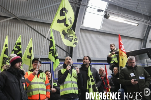 AG de l intersyndicale des cheminots de la gare de Lyon