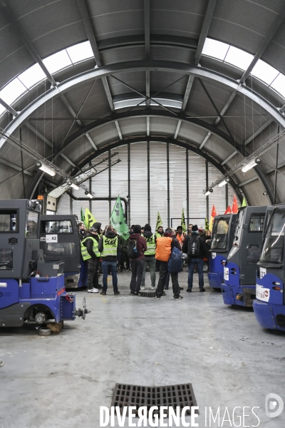 AG de l intersyndicale des cheminots de la gare de Lyon