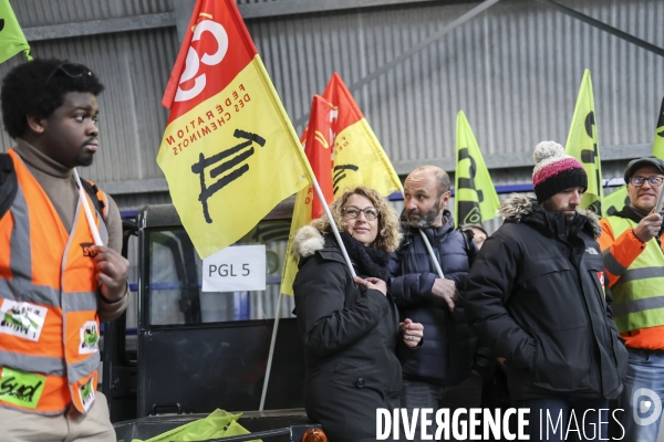 AG de l intersyndicale des cheminots de la gare de Lyon