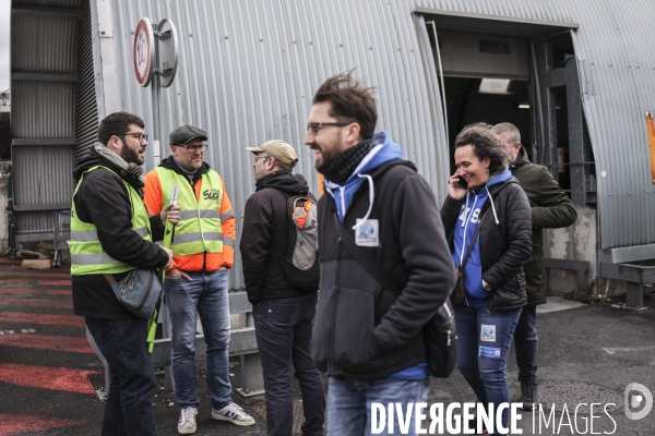 AG de l intersyndicale des cheminots de la gare de Lyon