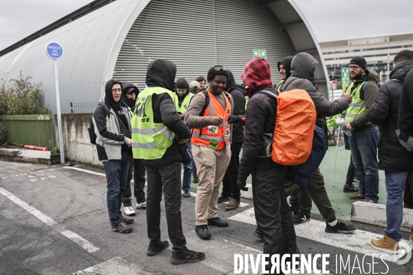 AG de l intersyndicale des cheminots de la gare de Lyon