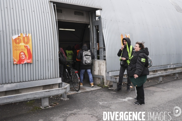 AG de l intersyndicale des cheminots de la gare de Lyon