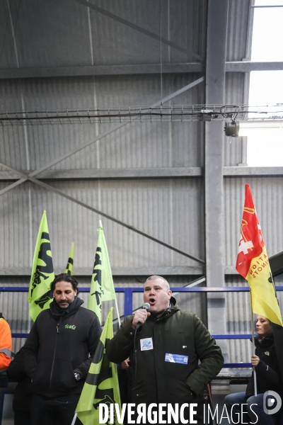 AG de l intersyndicale des cheminots de la gare de Lyon