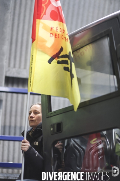 AG de l intersyndicale des cheminots de la gare de Lyon