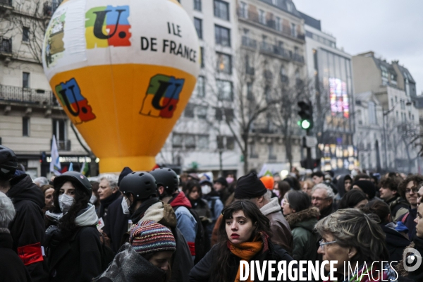 Manifestation contre la réforme des retraites 07032023