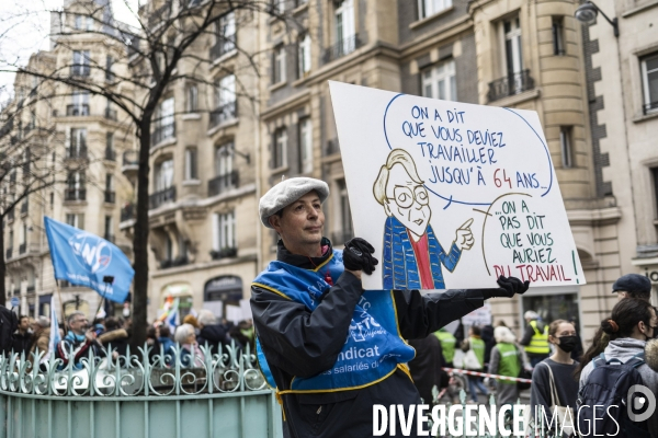 Manifestation contre la réforme des retraites 07032023