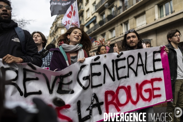 Manifestation contre la réforme des retraites 07032023