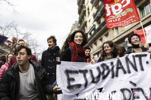 Manifestation contre la réforme des retraites 07032023