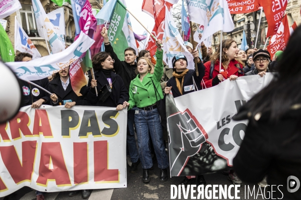 Manifestation contre la réforme des retraites 07032023