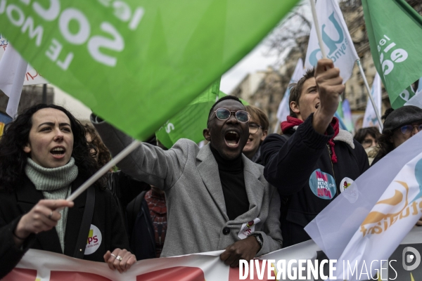 Manifestation contre la réforme des retraites 07032023