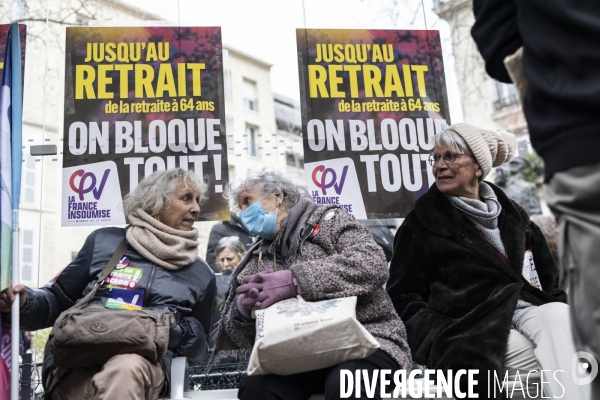 Manifestation contre la réforme des retraites 07032023