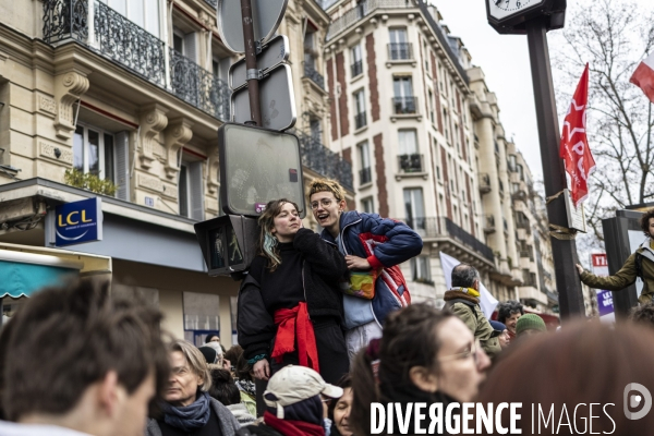 Manifestation contre la réforme des retraites 07032023